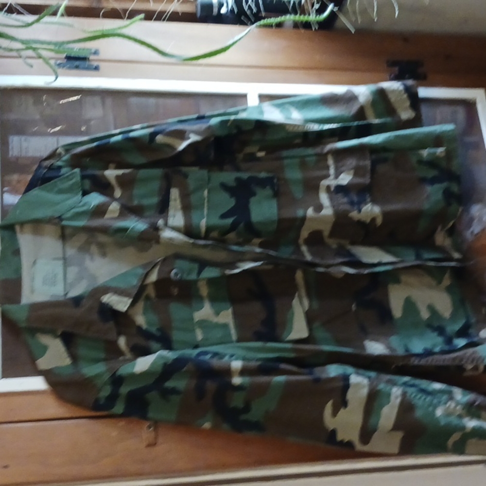 Men's  Combat Camraflarge Jacket 37-41 Chest Size